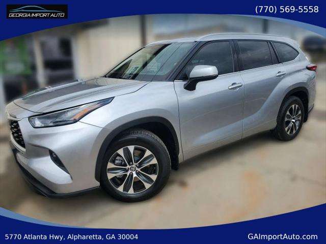 2022 Toyota Highlander XLE for sale in Alpharetta, GA