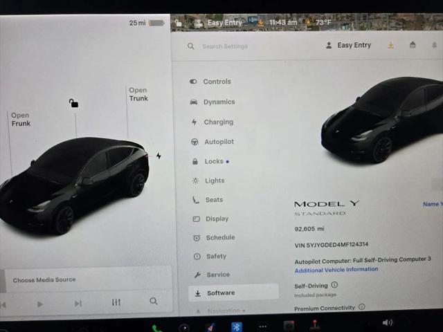 2021 Tesla Model Y Standard Range Rear-Wheel Drive