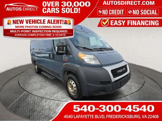 2019 Ram ProMaster Cargo Van High Roof 159" WB EXT for sale in Fredericksburg, VA