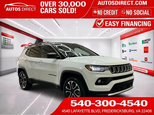 2023 Jeep Compass Limited 4x4 for sale in Fredericksburg, VA