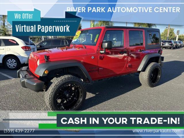 2014 Jeep Wrangler Unlimited Sport for sale in Fresno, CA