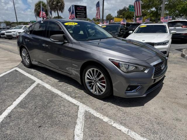 2021 INFINITI Q50 LUXE AWD