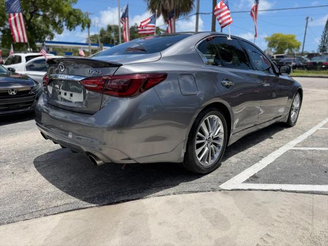 2021 INFINITI Q50 LUXE AWD