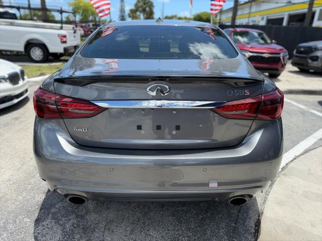 2021 INFINITI Q50 LUXE AWD