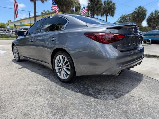 2021 INFINITI Q50 LUXE AWD