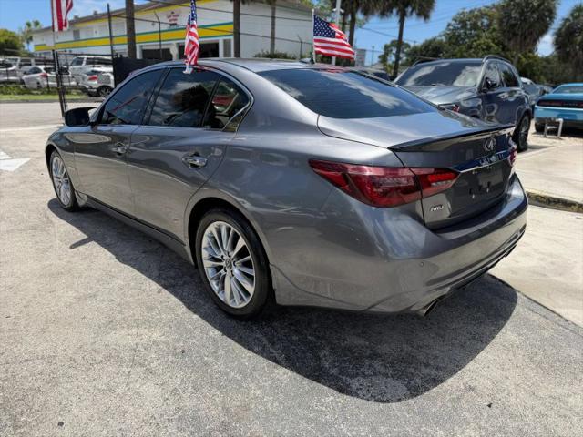 2021 INFINITI Q50 LUXE AWD