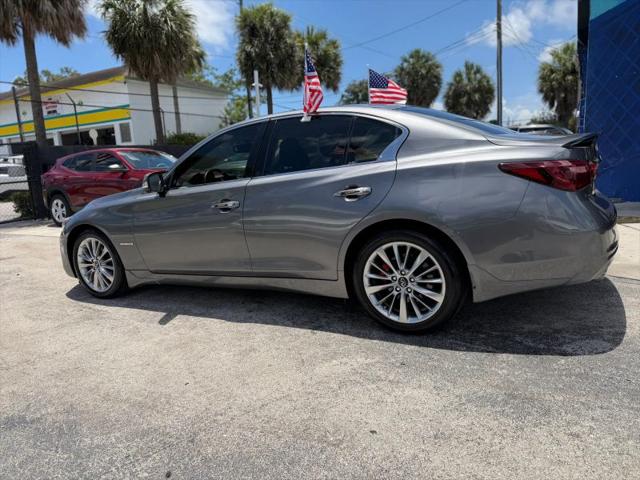 2021 INFINITI Q50 LUXE AWD
