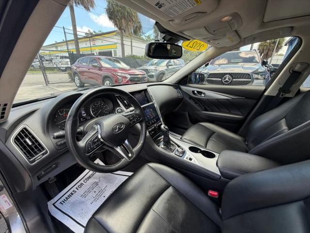 2021 INFINITI Q50 LUXE AWD
