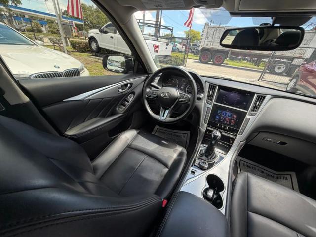 2021 INFINITI Q50 LUXE AWD