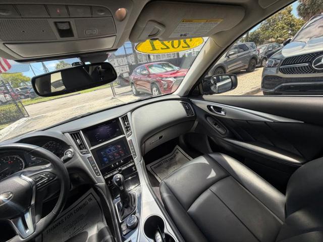 2021 INFINITI Q50 LUXE AWD