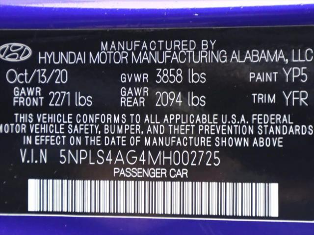 2021 Hyundai Elantra SEL
