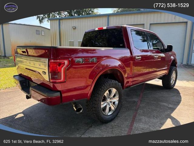 2016 Ford F-150 Platinum