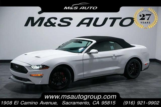 2022 Ford Mustang EcoBoost Premium Convertible for sale in Sacramento, CA