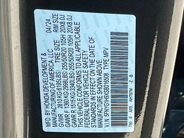2025 Honda Pilot Black Edition