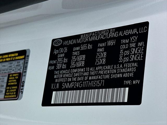 2026 Hyundai Santa Fe Hybrid SEL