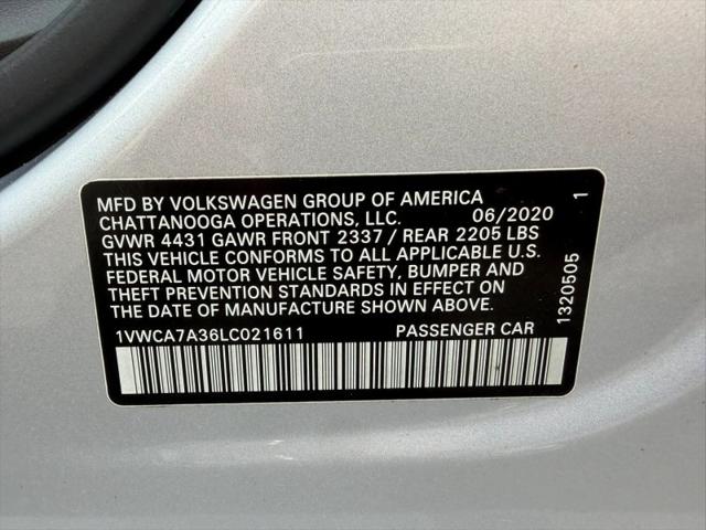 2020 Volkswagen Passat 2.0T SEL