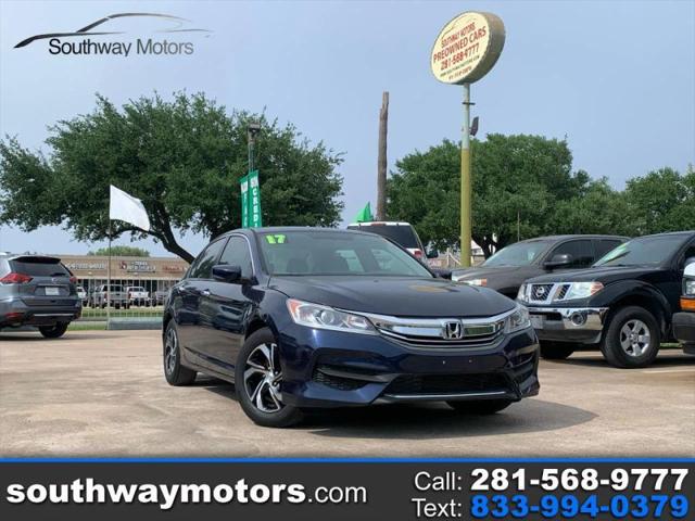 2017 Honda Accord LX for sale in Houston, TX