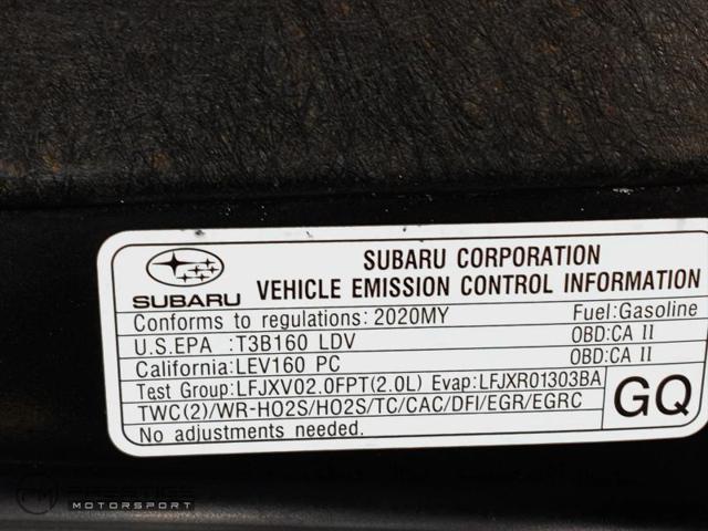 2020 Subaru WRX Limited