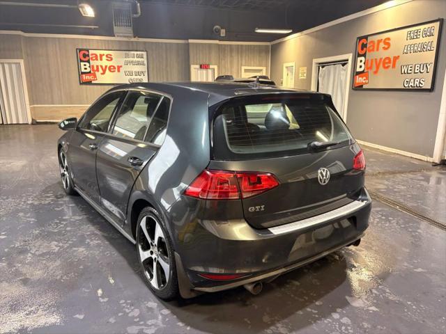 2015 Volkswagen Golf GTI 2.0T SE 4-Door