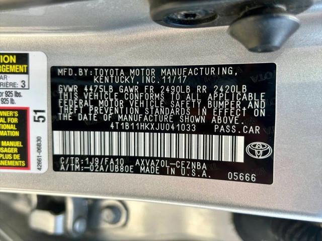 2018 Toyota Camry LE