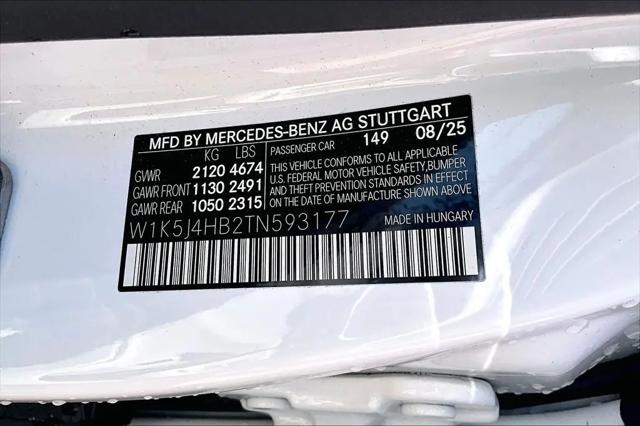 2026 Mercedes-Benz CLA 250 4MATIC