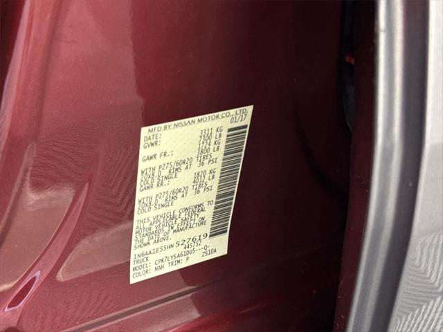 2017 Nissan Titan Platinum Reserve