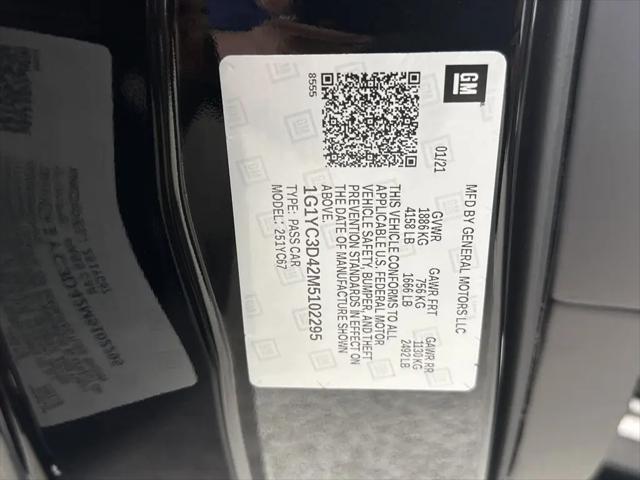 2021 Chevrolet Corvette Stingray RWD Convertible 3LT