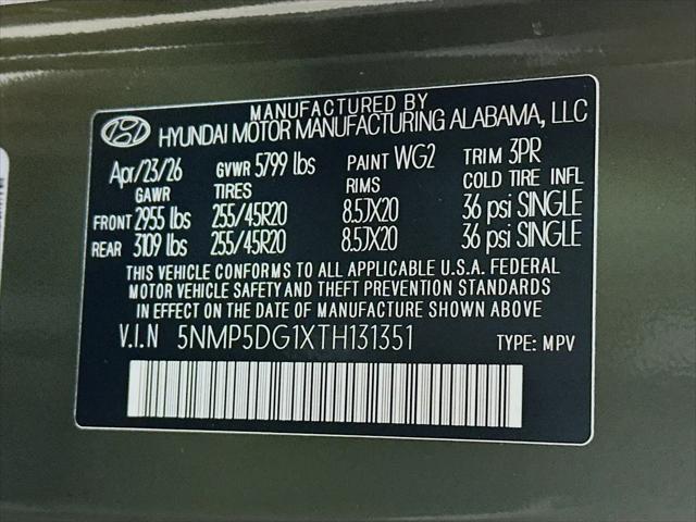 2026 Hyundai Santa Fe Hybrid Calligraphy