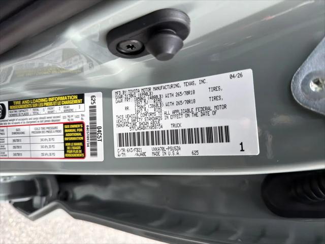 2026 Toyota Tundra SR5 CrewMax 5.5' Bed