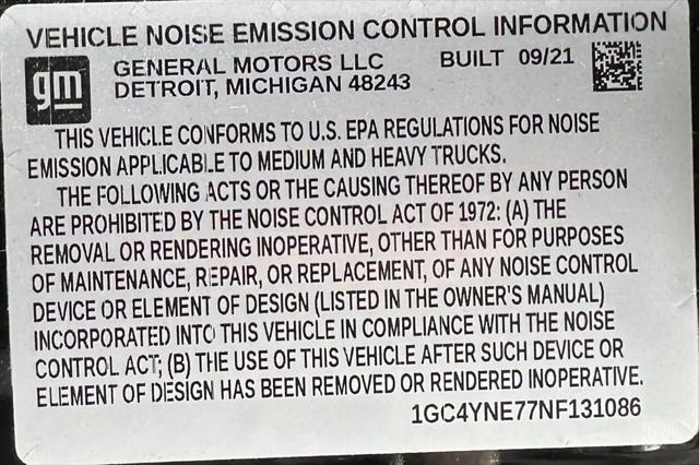 2022 Chevrolet Silverado 2500HD 4WD Crew Cab Standard Bed LT