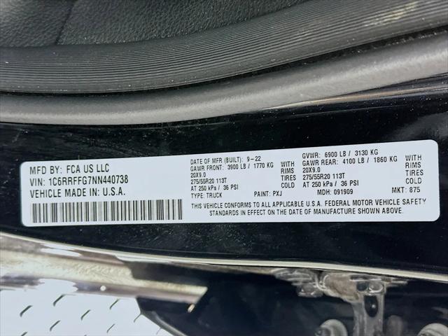 2022 Ram 1500 Big Horn Crew Cab 4x4 5'7" Box