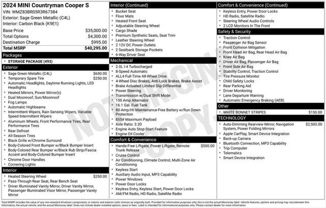 2024 MINI Cooper Countryman Cooper S