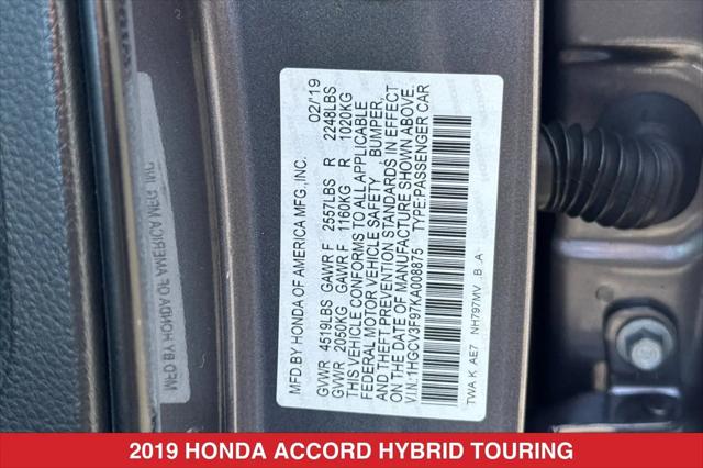 2019 Honda Accord Hybrid Touring