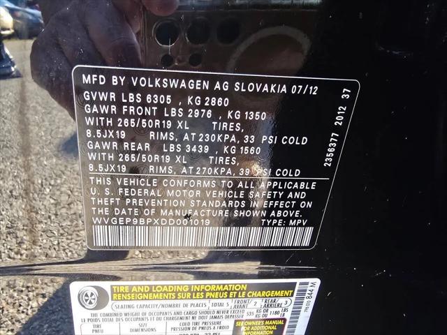 2013 Volkswagen Touareg TDI Lux