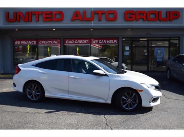 2019 Honda Civic EX-L for sale in Putnam, CT