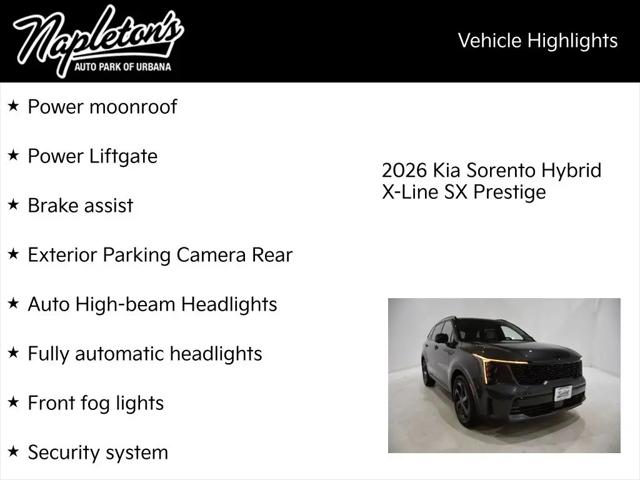 2026 Kia Sorento Hybrid X-Line SX Prestige