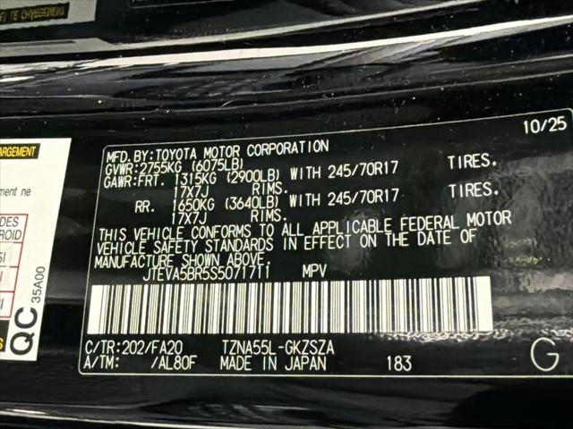 2025 Toyota 4Runner SR5