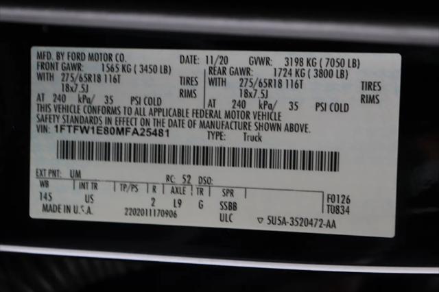 2021 Ford F-150 XLT