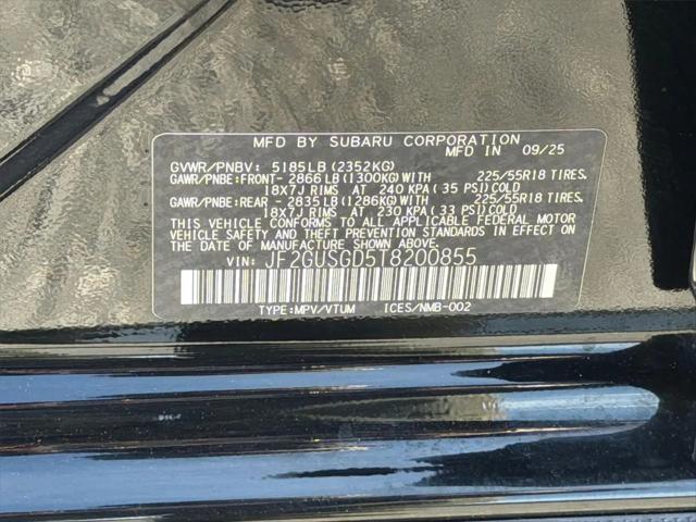 2026 Subaru Crosstrek Sport