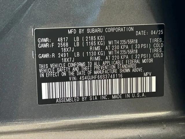2025 Subaru Crosstrek Sport