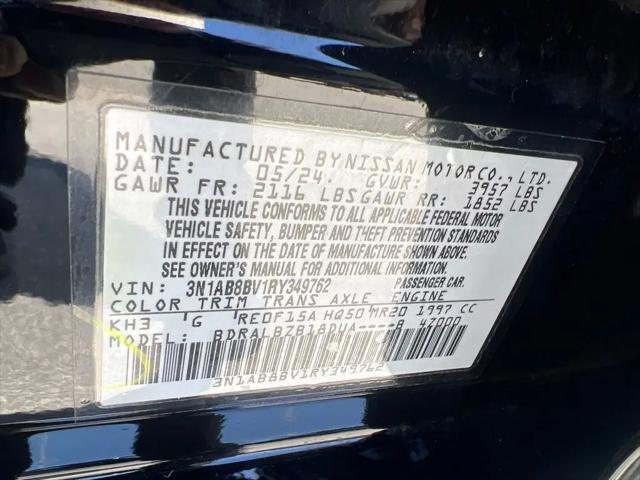 2024 Nissan Sentra S Xtronic CVT