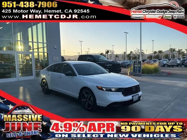 2024 Honda Accord Hybrid Sport for sale in Hemet, CA