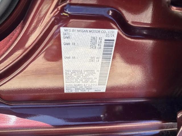 2024 Nissan Altima SV FWD