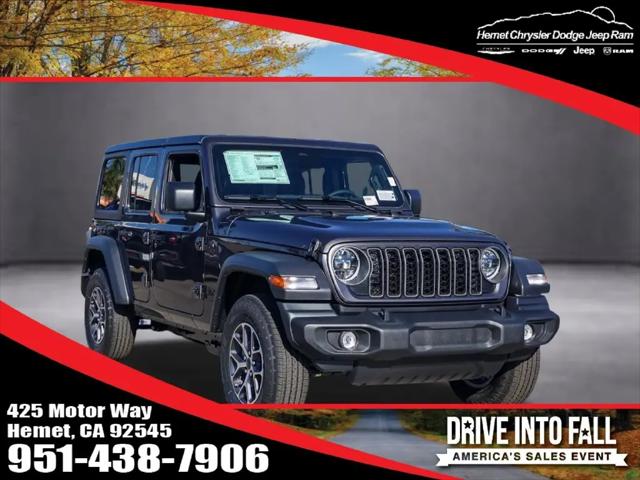 2026 Jeep Wrangler 4-Door Sport S 4x4 for sale in Hemet, CA