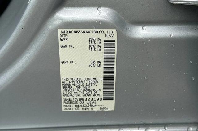 2023 Nissan Altima SR FWD
