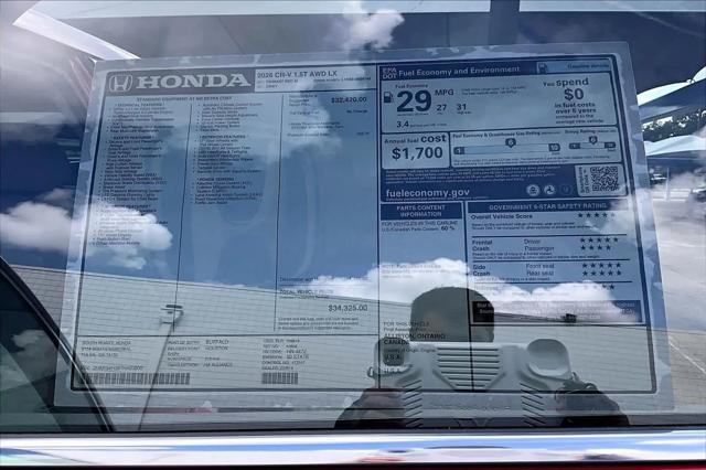 2026 Honda CR-V LX AWD