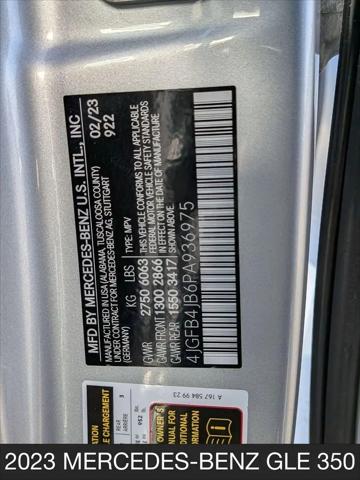 2023 Mercedes-Benz GLE GLE 350 GLE 350