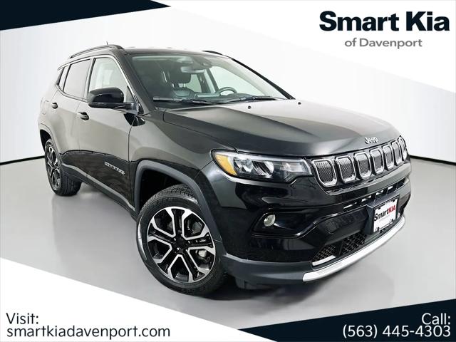 2022 Jeep Compass Limited 4x4 for sale in Davenport, IA