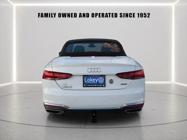 2024 Audi A5 Cabriolet Premium Plus 45 TFSI S line quattro S tronic