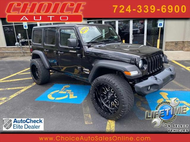 2019 Jeep Wrangler Unlimited Sport S 4x4 for sale in Murrysville, PA